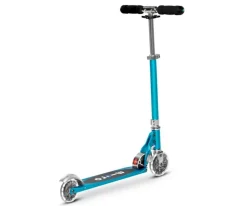 Patinete Micro Sprite Azul Océano Led