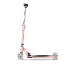 Patinete Micro Sprite Rosa Pastel Led