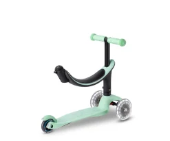 Patinete Mini 4 en 1 Deluxe LED Menta