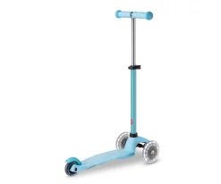 Patinete Mini 4 en 1 Deluxe LED Azul