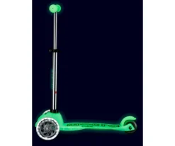 Patinete Mini Micro Deluxe Glow Lime con Luces LED
