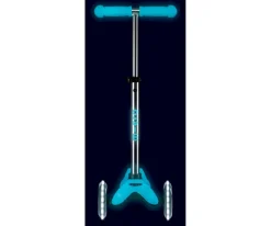Patinete Mini Micro Deluxe Glow Aqua con Luces LED