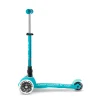 Patinete Plegable Mini Micro Deluxe Aqua Luces LED