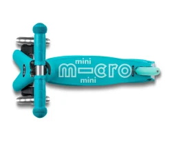 Patinete Plegable Mini Micro Deluxe Aqua Luces LED