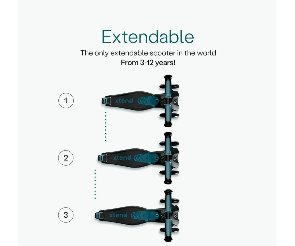 Patinete Xtend Scooter-Ride On Teal