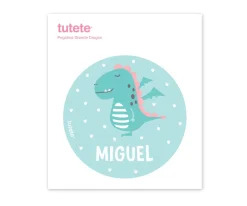 Pegatina Grande Dragón para Caja Almuerzo