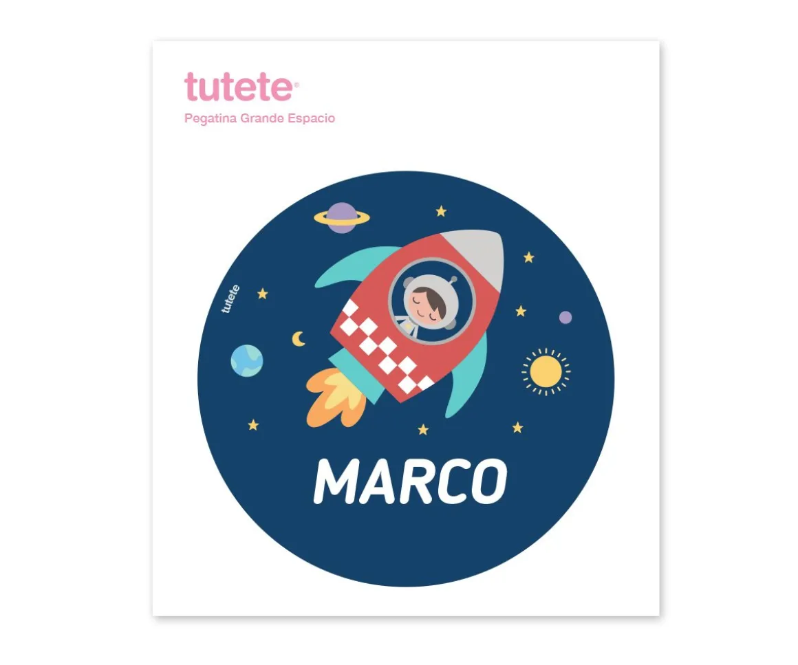 Pegatina Grande Espacio para Caja Almuerzo