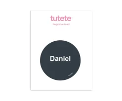 Pegatina Pequeña Acero para Botella