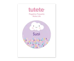 Pegatina Pequeña Nube Lila