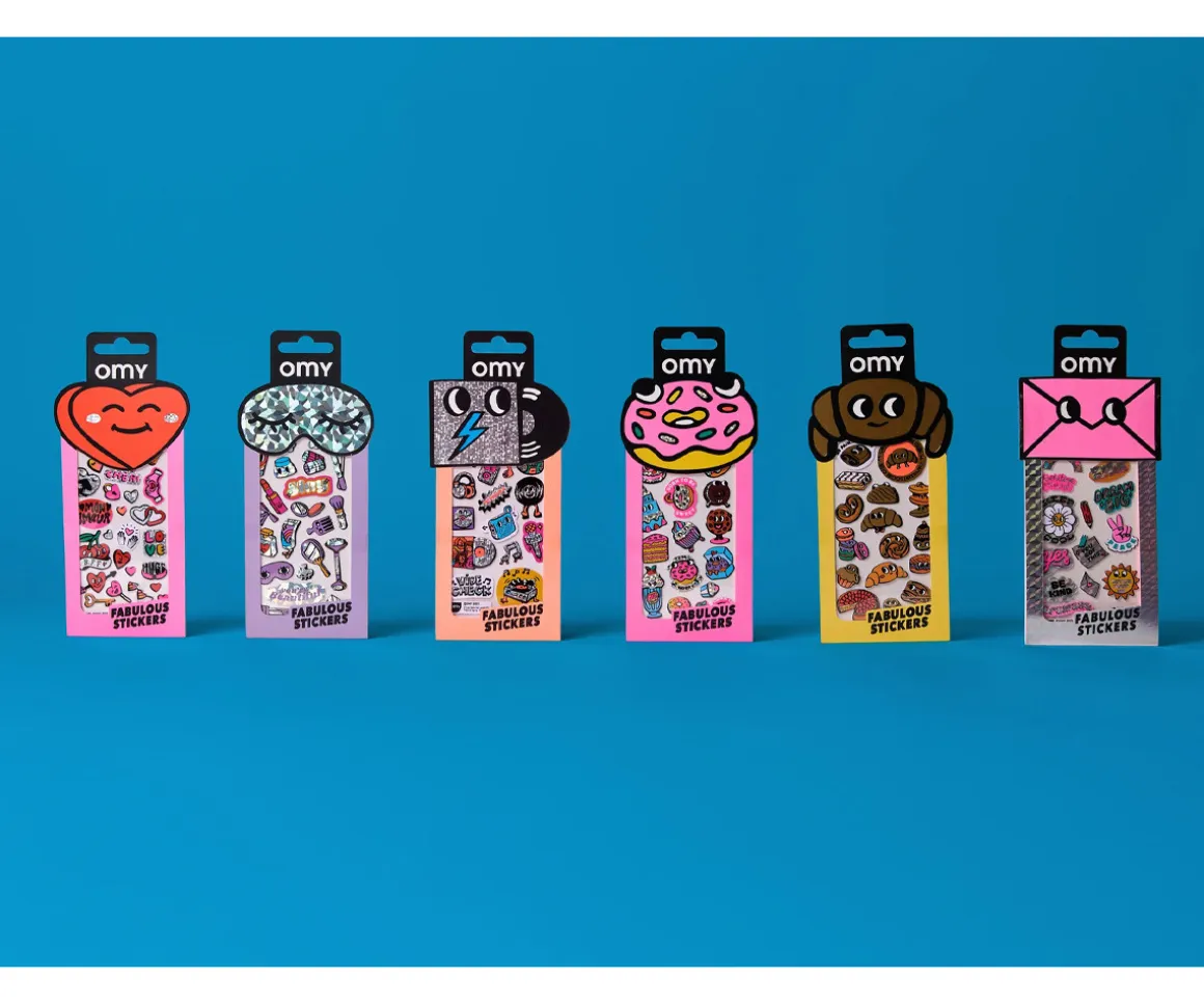 Pegatinas Fluorescentes Iconic Love