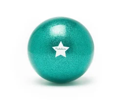 Pelota Glitter Verde 10 cm