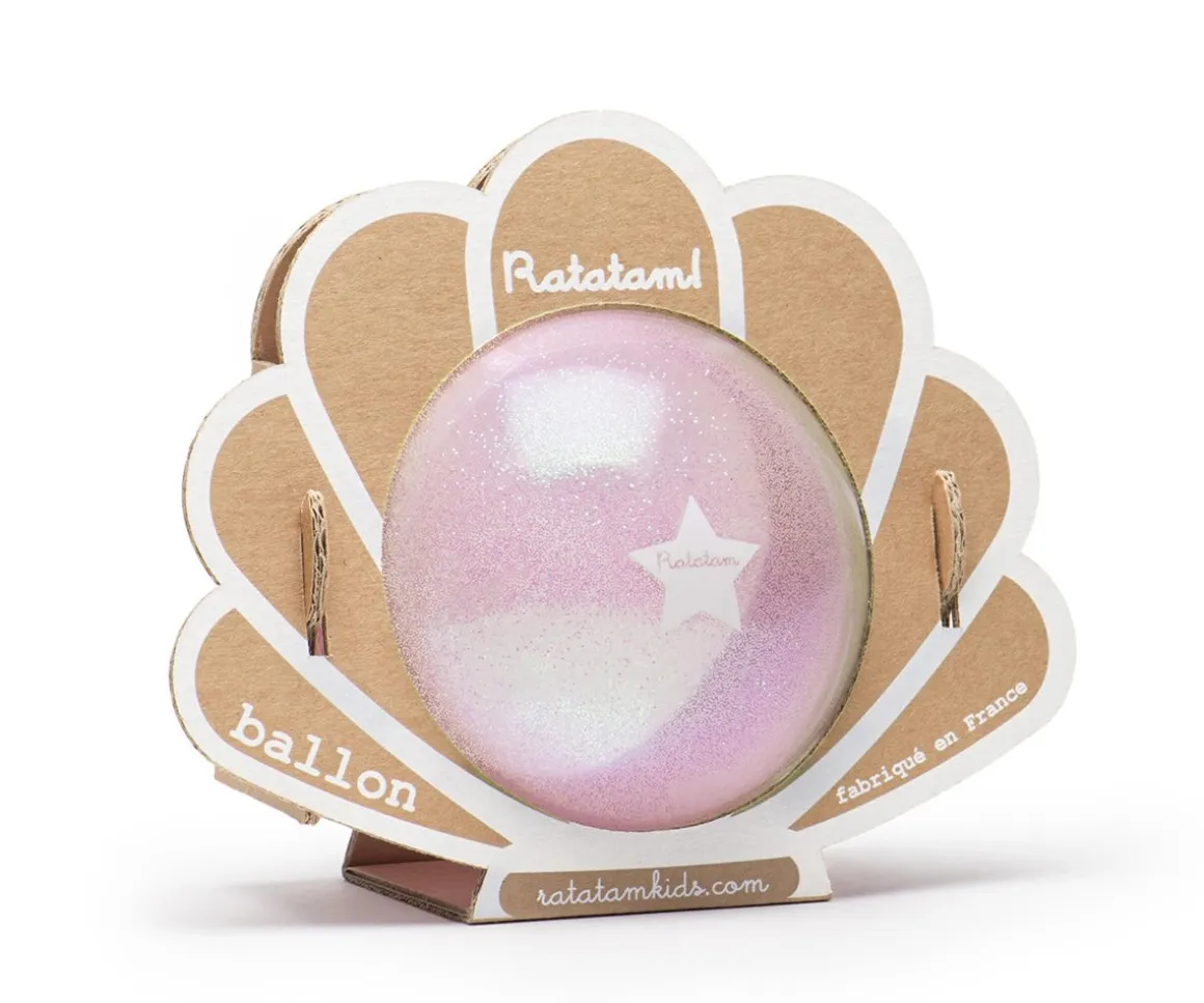 Pelota Shell Rosa 10 cm