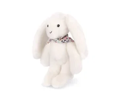 Peluche Conejito Blanco Fleurette 25 cm Personalizable