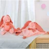 Peluche Conejo con Mini Doudou Terracota Personalizable