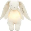 Peluche Luz-Sonido Conejo Orgánico Moonie 2.0 Polar Personalizable