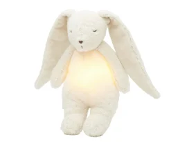 Peluche Luz-Sonido Conejo Orgánico Moonie 2.0 Polar Personalizable
