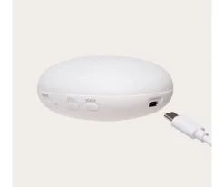 Peluche Luz-Sonido Conejo Orgánico Moonie 2.0 Polar Personalizable