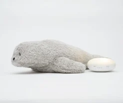 Peluche Luz-Sonido Seal Orgánico Moonie Gray