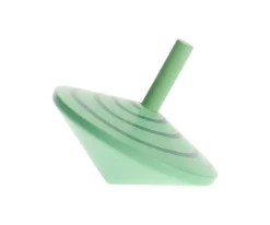 Peonza de Madera Espiral Verde Claro