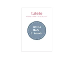 Pequeña Agenda Guardería Personalizable Magical Forest