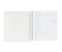 Pequeña Agenda Guardería Personalizable Tutete Ballet