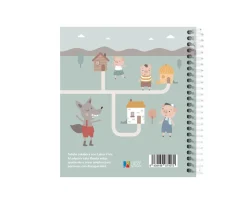 Pequeña Agenda Guardería Personalizable The Three Little Pigs