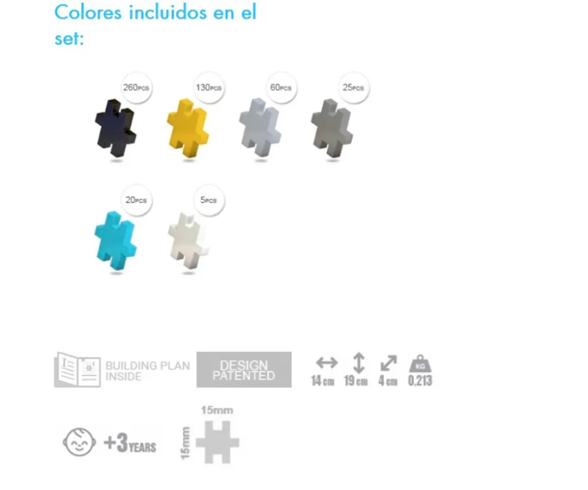 Piezas de Construcción Minis Tematic 2 en 1 Construcciones