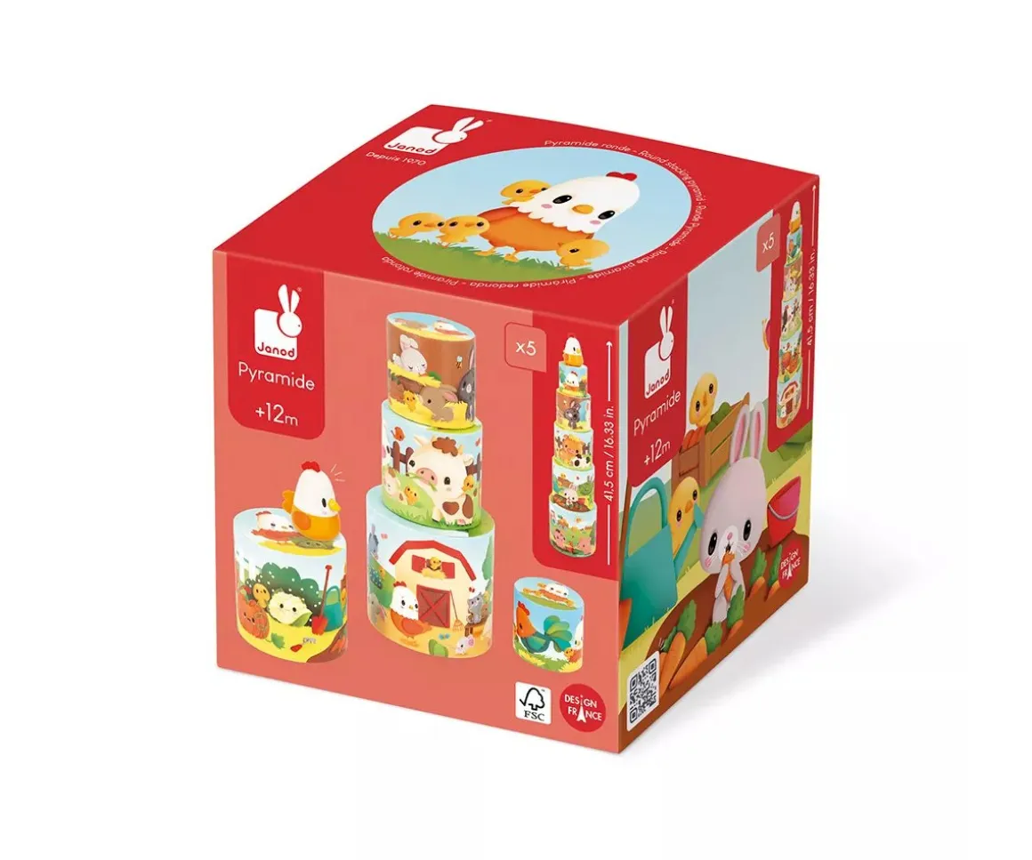 Pirámide Apilable Granja