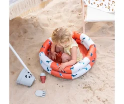 Piscina Baby Whale Red/White 60 cm