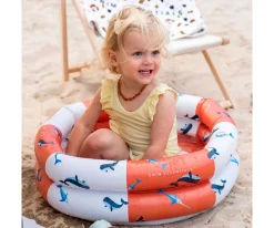 Piscina Baby Whale Red/White 60 cm
