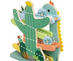 Pista de Canicas Dinosaurio