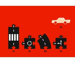 Pista Flexible 11 Piezas