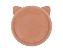 Plato 3 Compartimentos Silicona con Ventosa Mr. Cat