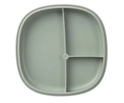 Plato 2 en 1 con Ventosa y Compartimentos Extraíbles Sage