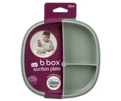 Plato 2 en 1 con Ventosa y Compartimentos Extraíbles Sage