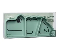Plato Antideslizante Stick&Stay Croco Verde
