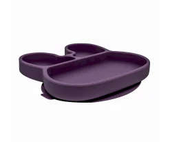 Plato con Ventosa Conejito Plum