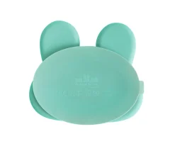 Plato con Ventosa Conejito Mint