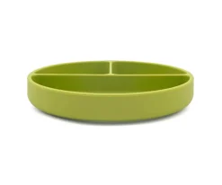 Plato de Silicona con Compartimentos Dinosaurio