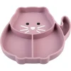 Plato de Silicona con Ventosa Gato