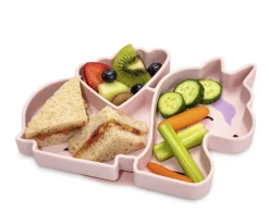 Plato de Silicona con Ventosa Unicornio