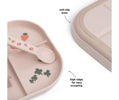 Plato Foodie Compartimentos Tiny Farm Powder