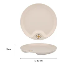 Plato Infantil Antideslizante Mio Sunshine & Rainbow