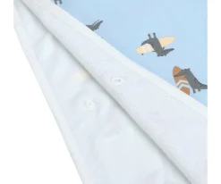 Poncho de Baño Crocodile Sky Blue