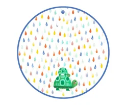 Poncho de Lluvia Tortuga