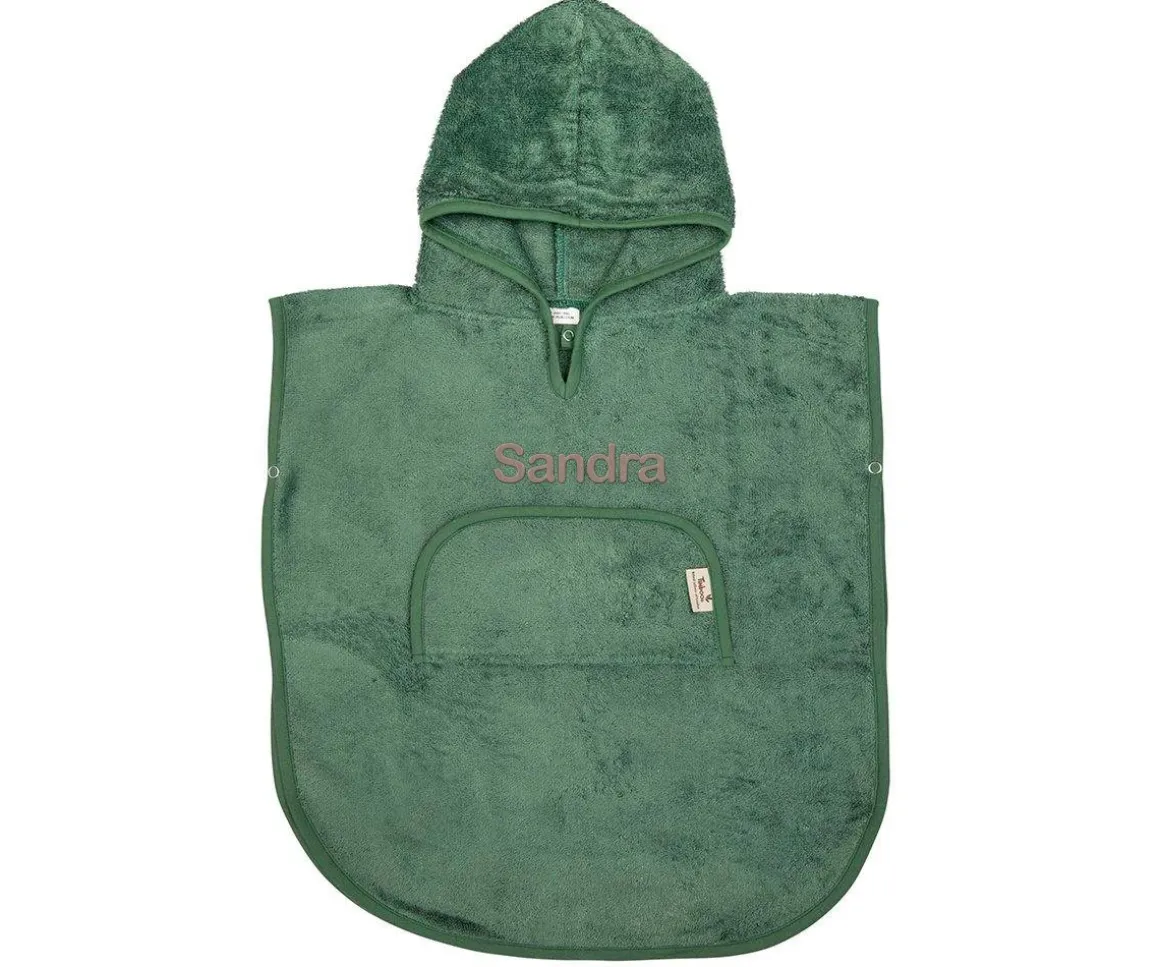 Poncho Timboo Aspen Green Personalizable