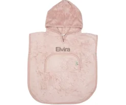 Poncho Timboo Misty Rose Personalizable