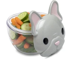 Porta Alimentos Snack Bulldog