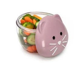 Porta Alimentos Snack Gato Luxe