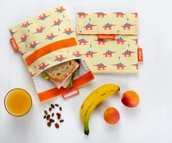 Porta Alimentos Snack n'Go Kids Dinosaurs